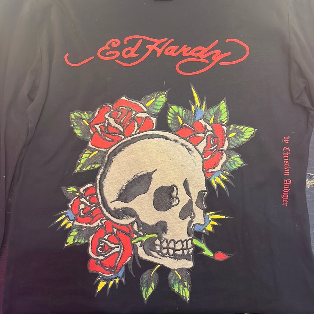 Y2K ED HARDY LONG SLEEVE